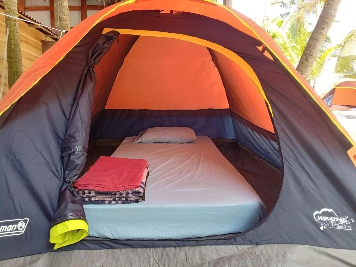 Kamp alanı Chavez Eco Beach Camping And Cabanas Tulum Meksika